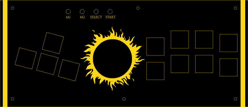 Custom controller design for vsFIGHTER Steel: https://leafcutterlabs.com/products/vsfighter-steel?variant=41050538147999